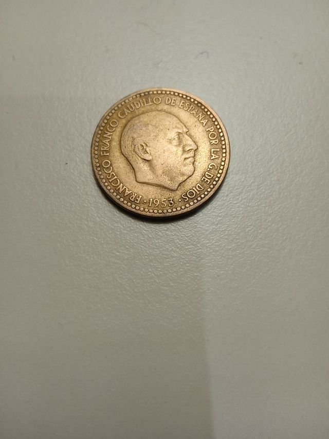 1 PESETA de 1953.
