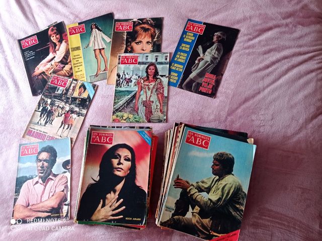 lotazo 110.revistas LOS DOMINGOS DE ABC 1968 A 72