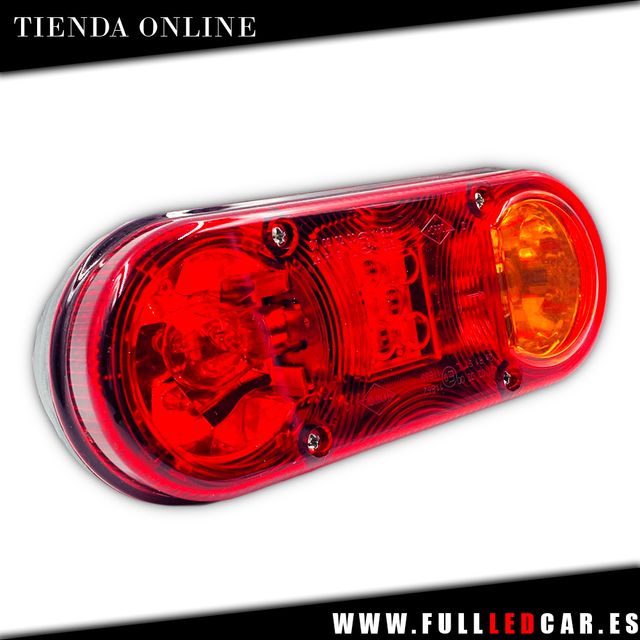 PILOTOS LED PARA REMOLQUE DE TRES FUNCIONES 12V