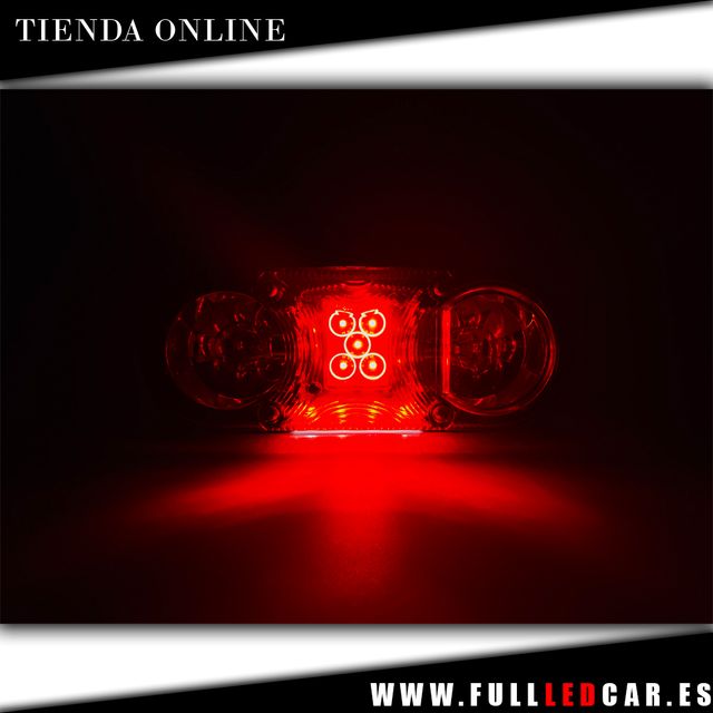 PILOTOS LED PARA REMOLQUE DE TRES FUNCIONES 12V