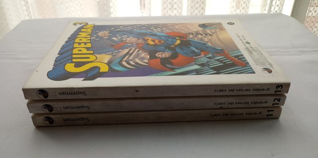Lote de 3 comics de Superman