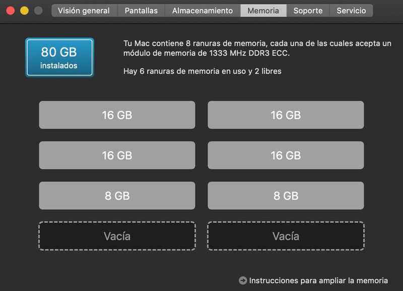Mac Pro 5.1 (2010) 12 núcleos Xeon 80 gigas Ram afbeelding 4
