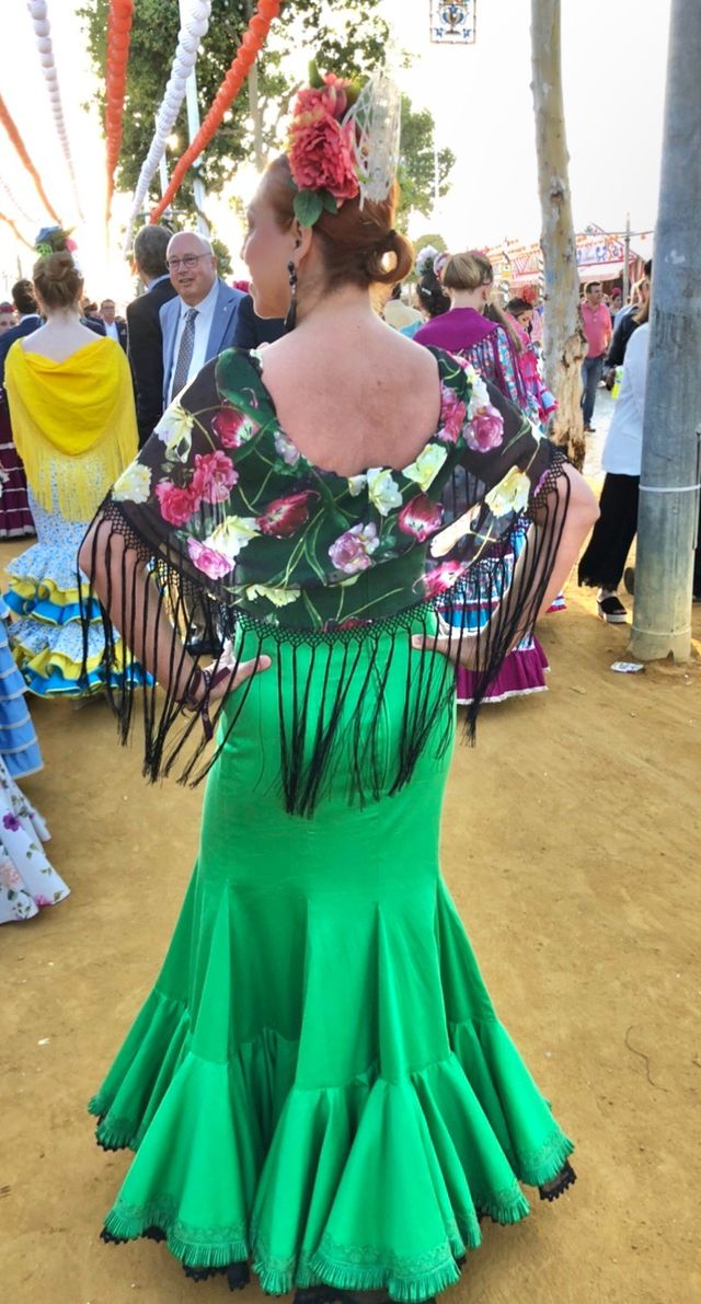 Traje de flamenca oferton costó 560€