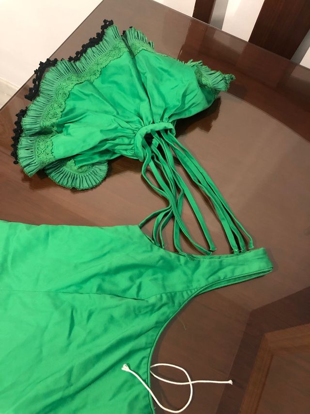 Traje de flamenca oferton costó 560€