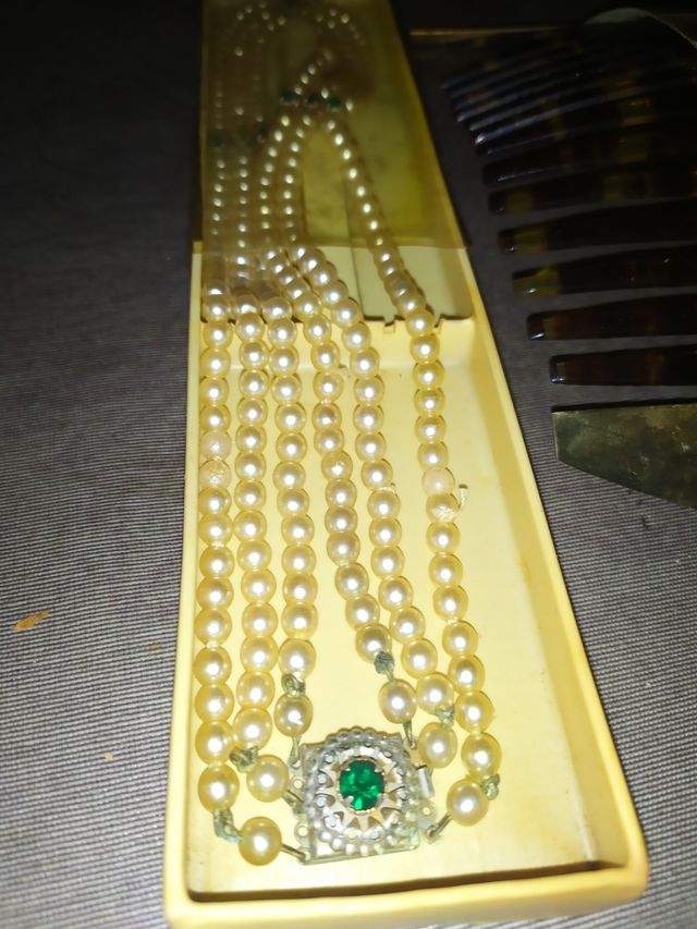Peinetas y aderezo + broche de Fallera Antiguos 
