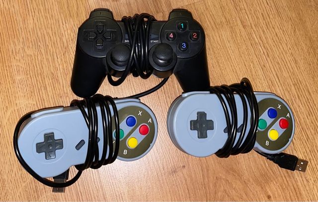 Mandos USB compatibles PS3 y SNES