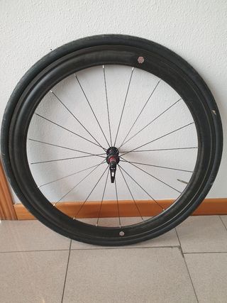 Juego de llantas de carbono perfil 40 de segunda mano por 480 EUR en  Pamplona en WALLAPOP