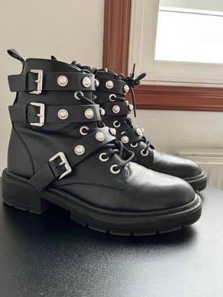 Botines Pull and Bear de segunda mano en A Coruña en WALLAPOP