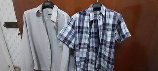 Hombre Adolfo Dominguez Camisa En Sarga De Algodón Piedra | Camisas | IES  PARE ARQUES