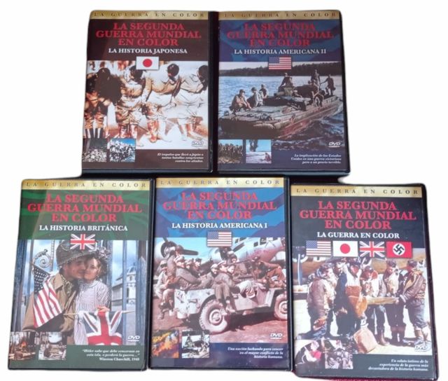 DVD la primera y segunda guerra mundial