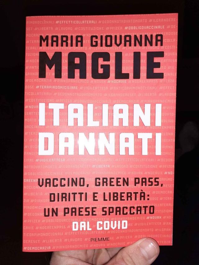 Libro "Italiani Dannati" Maria Giovanna Maglie
