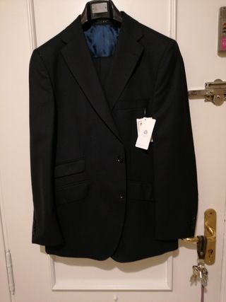 Traje de caballero negro para hombre, conjunto de ropa AFS TOYS A013, traje  informal para hombre de 12 \