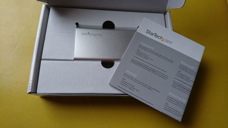 Startech Adaptador Thunderbolt 3 a 2x DisplayPort afbeelding 2
