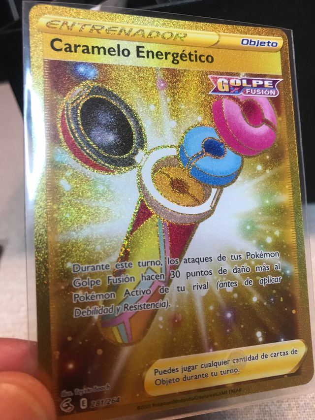 Carta secreta "CARAMELO ENERGÉTICO" | POKEMON 