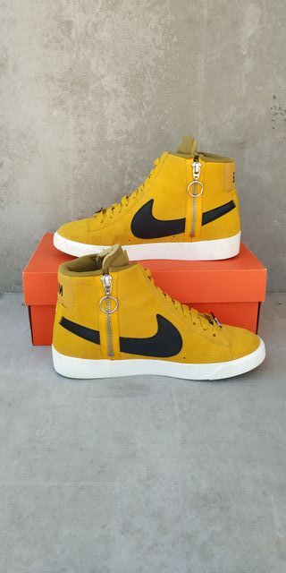 Nike Blazer Mid Rebel'77 mostaza. de segunda mano por 74 EUR en Tarragona  en WALLAPOP