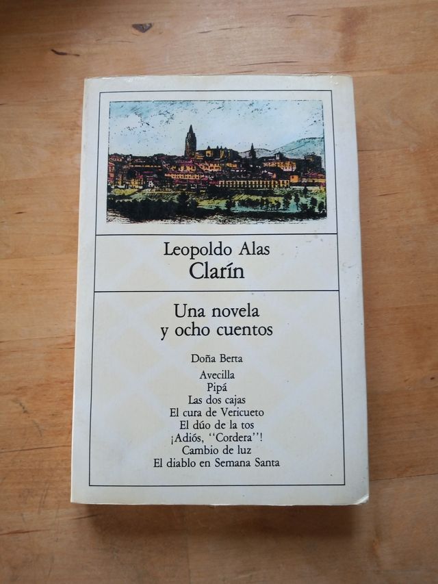 Libro Alas Clarin Una novela ocho cuentos