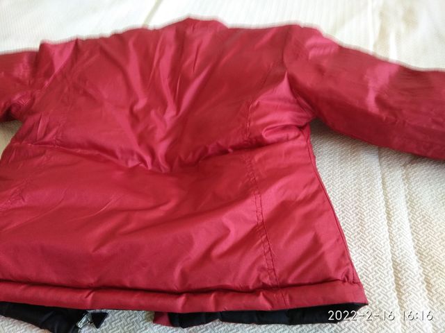 Plumífero reversible