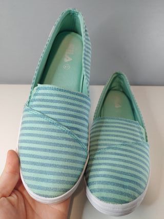 Fila Alpargatas 41 Verde R-1118 de segunda mano por 22 EUR en Valencia en  WALLAPOP