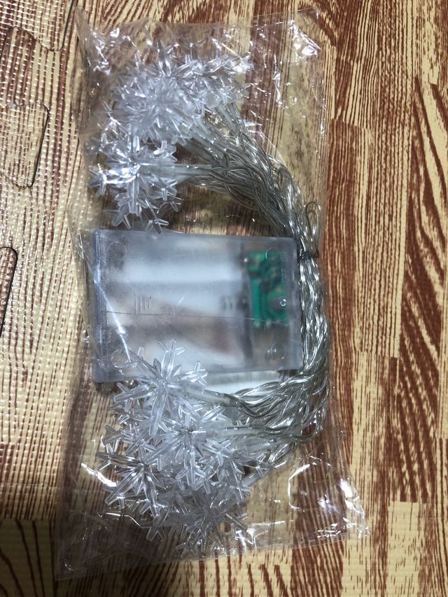 Nueva. Luces de Copo de Nieve