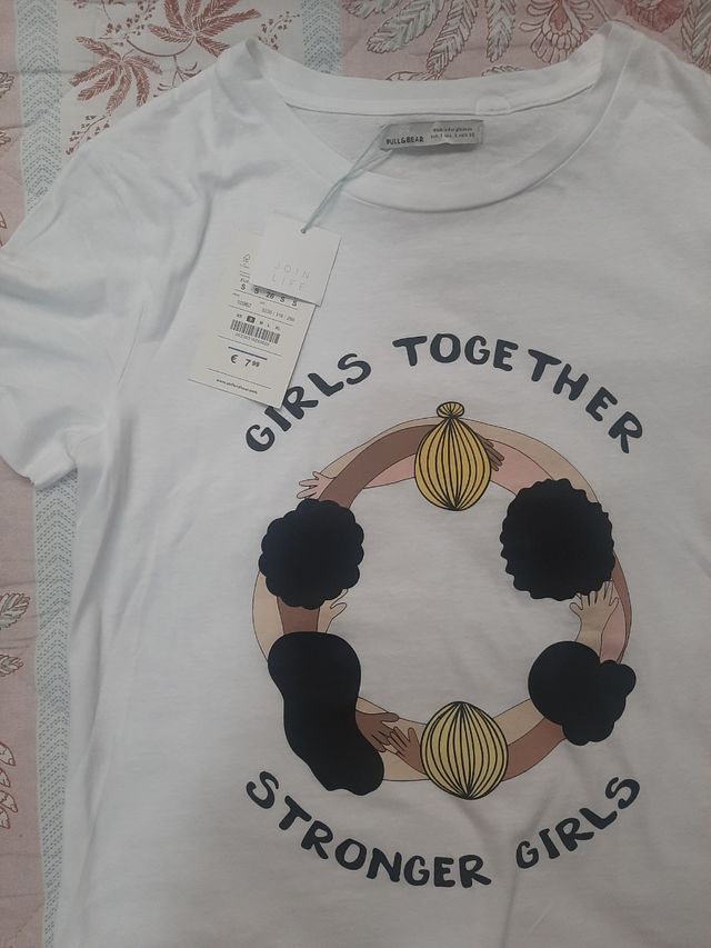 Camiseta pull and bear nueva