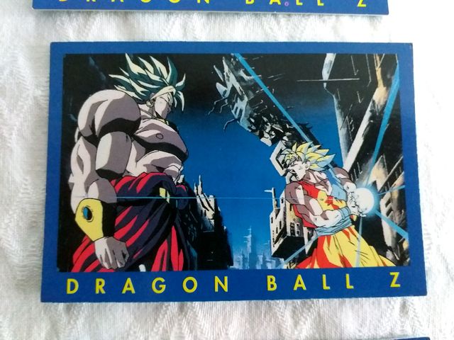 Cartas de Dragon Ball Z (Akira Toriyama) de Panini