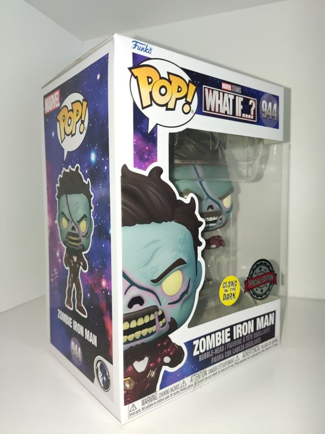 Zombie Iron Man Glow 944 Marvel What If Funko pop