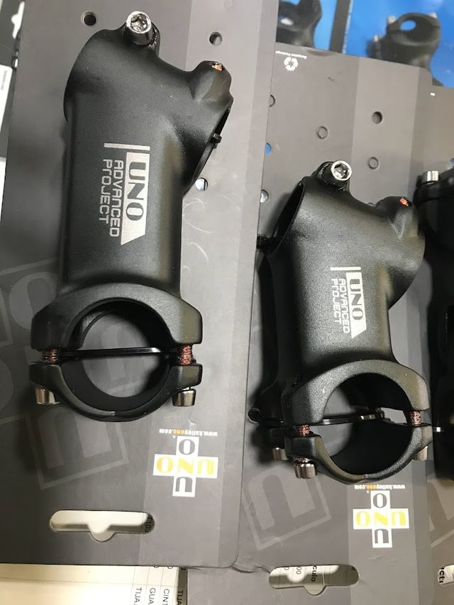 POTENCIA 1 1/8'' 31.8x90mm 25º KALLOY UNO NEGRO