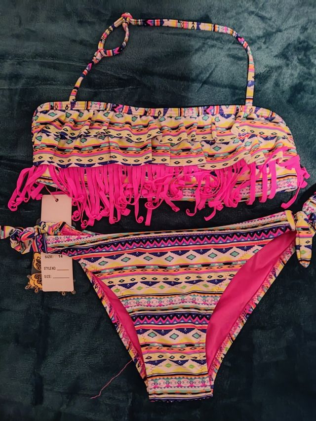 Bikini niña NUEVO SIN ESTRENAR talla 14