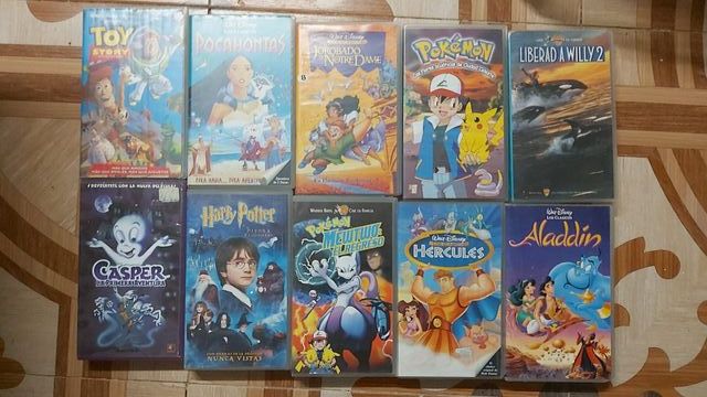 Películas de Walt Disney VHS