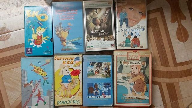 Películas VHS antiguas