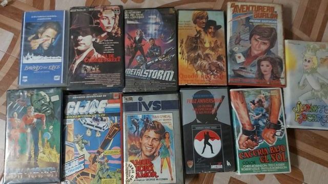 Película VHS solo para COLECCIONISTAS