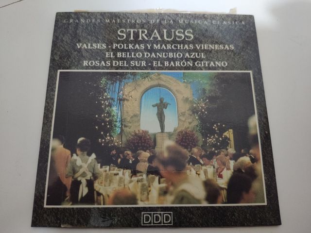 CD Strauss Valses - Polkas y Marchas Vienesas