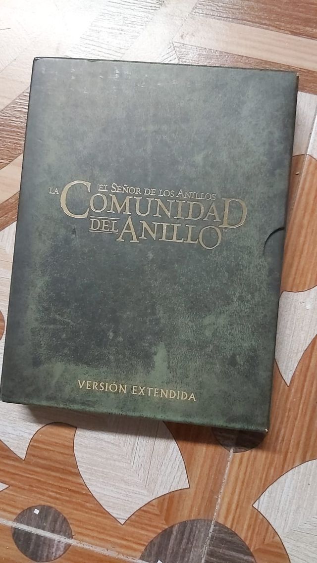 Señor de los anillos edición coleccionista
