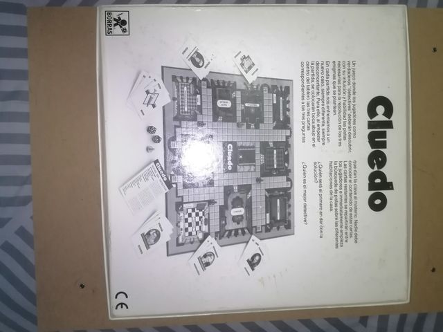 Juego de mesa Cluedo antiguo años 80 (completo)