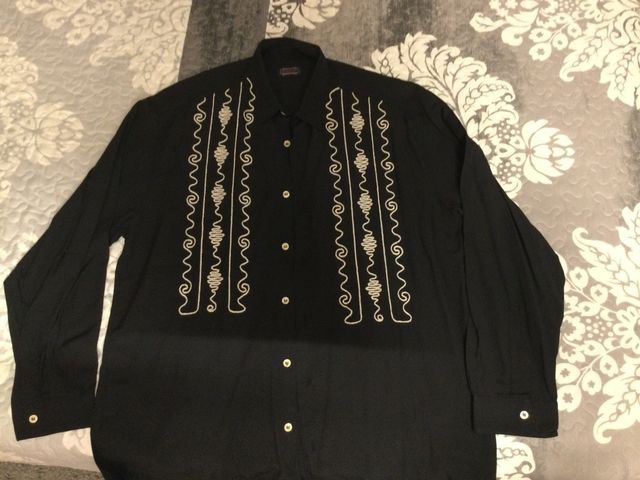 Camisa hombre Seaport bordada t 4 de viscosa