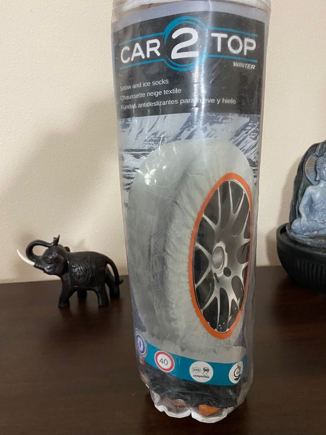 Cadenas de nieve textiles Car2top Talla M