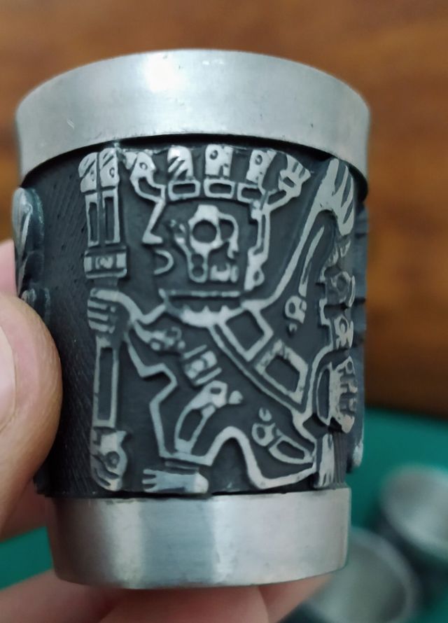 Juego Jarra y vasos Bolivia años 60