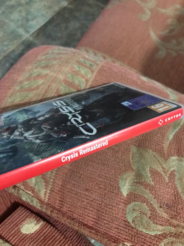 Crysis remastered caja vacía 
