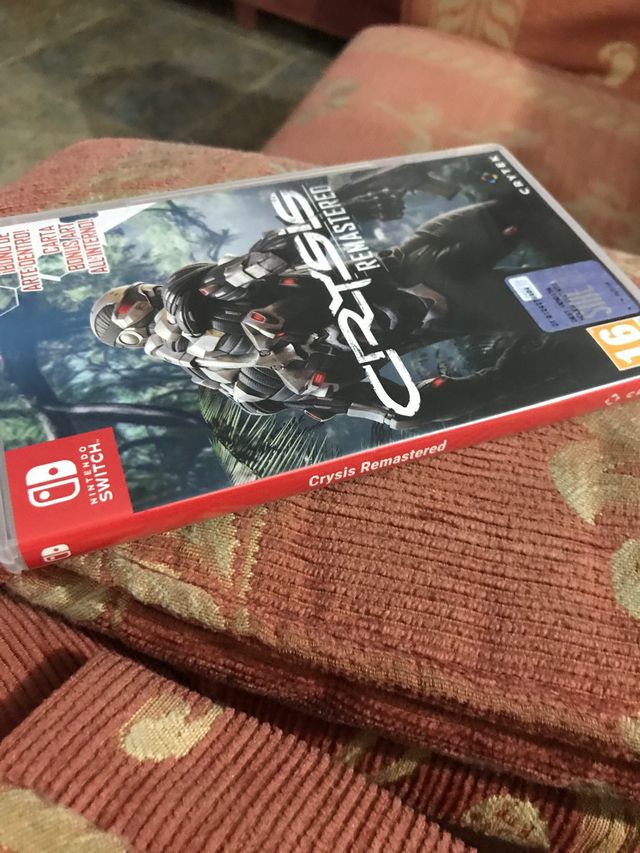 Crysis remastered caja vacía 