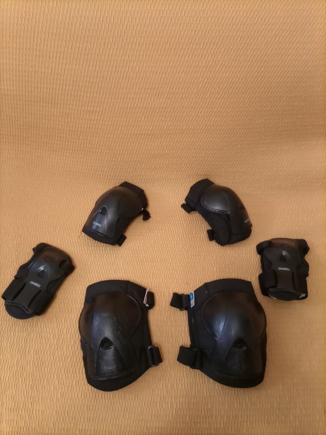 Patines + Equipo Protección Completo,talla8-11años