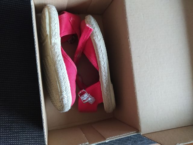 esparteras niña talla 24