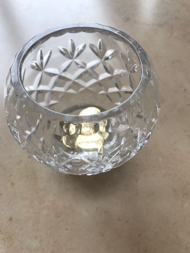 Jrustal auténtico  cambio por botes de cristal