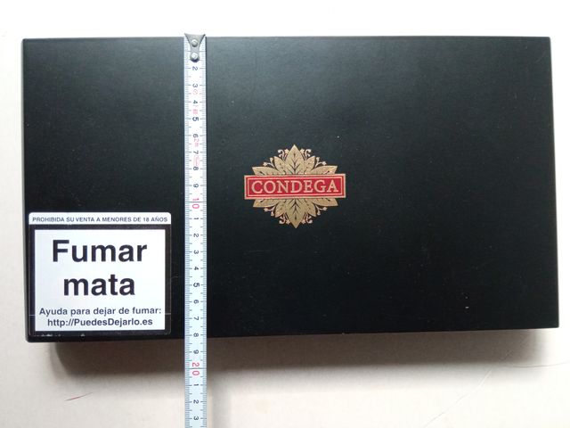caja de puro vacia CONDEGA