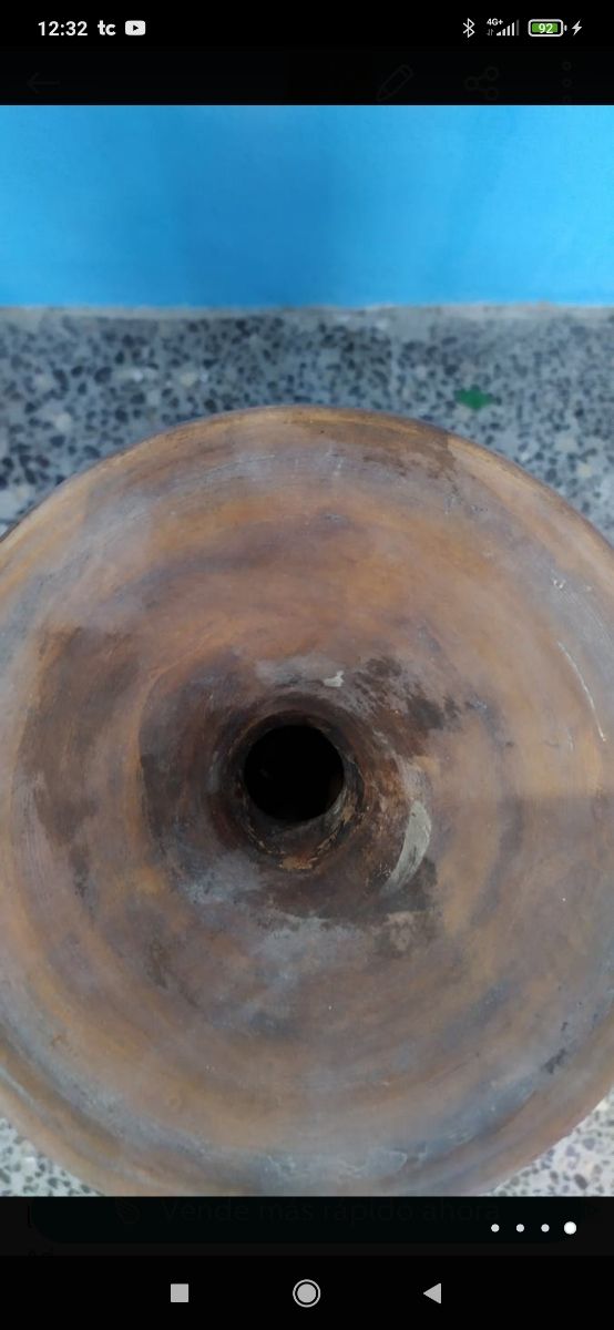 Exclusivo Jarrón o Florero Antiguo Grande precioso