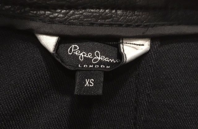 Falda cuero pepe jeans