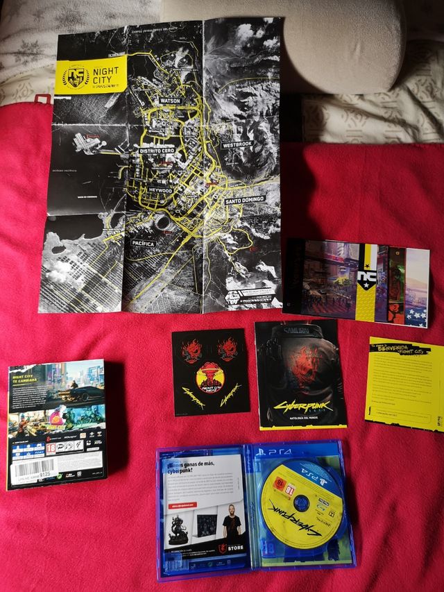 CYBERPUNK 2077 PS4 + EXTRAS