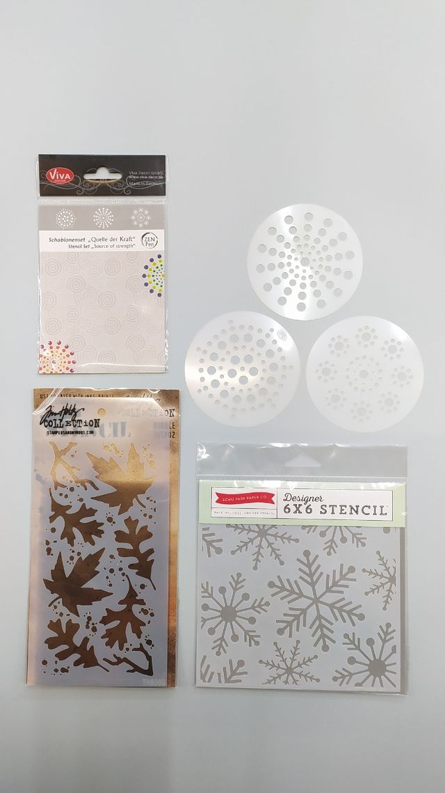 Lote plantillas stencil