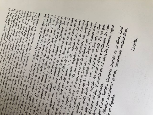 Castillos de España de Carlos Sarthou Carreres