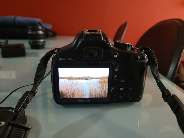 Canon Eos con Objetivos