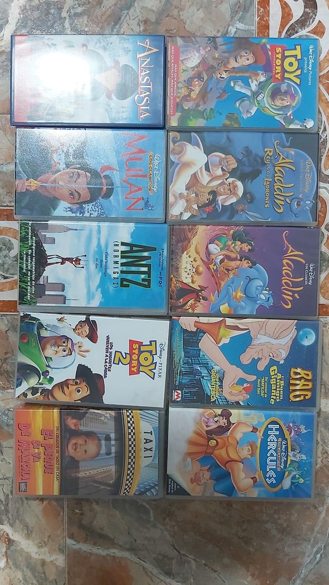 Películas Walt Disney VHS
